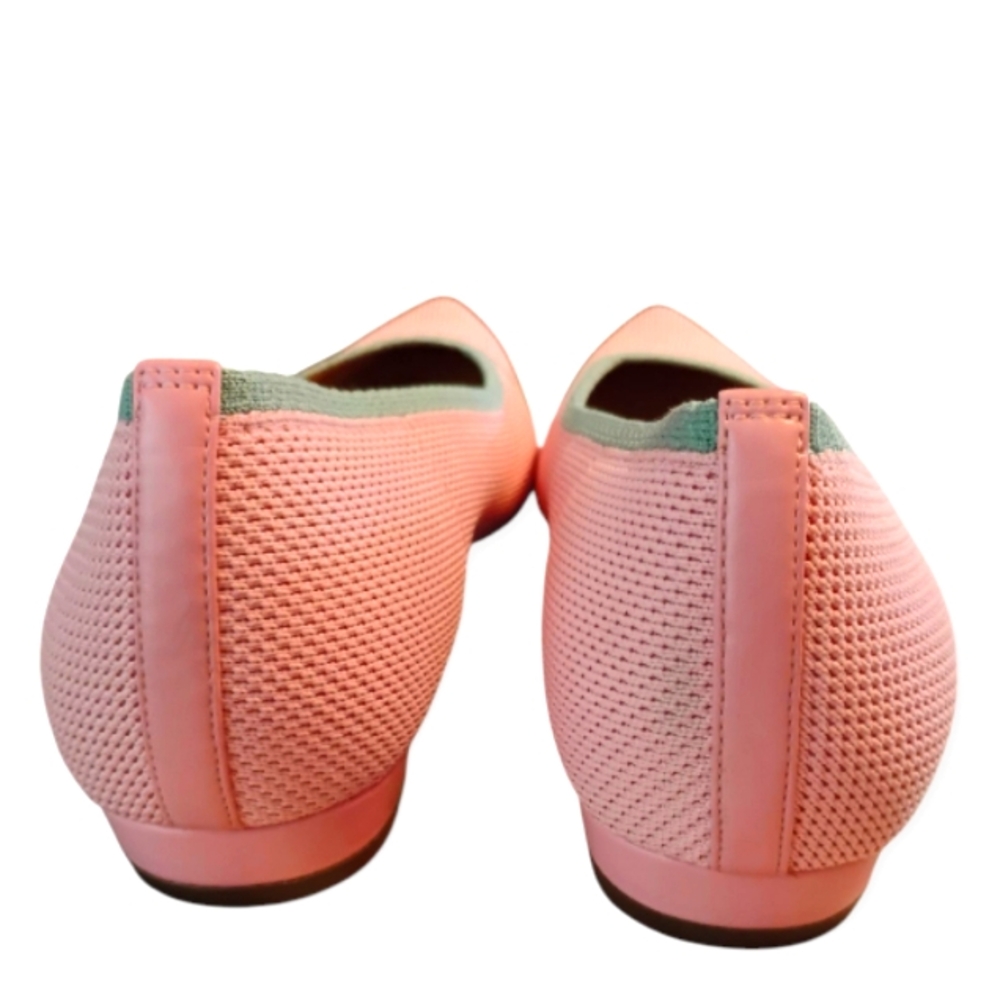 Vionic Pink and Green Flats - Picture 3 of 5